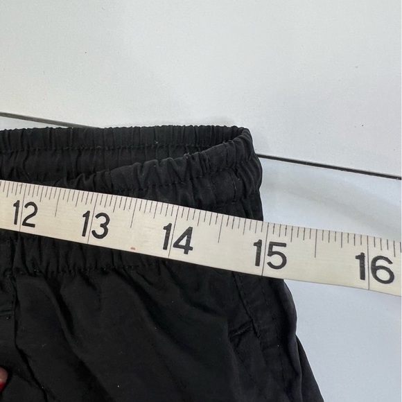 Vintage Nike 90s Spell Out Men’s Shorts Swim Trunks Black and White Size Medium - Picture 6 of 10